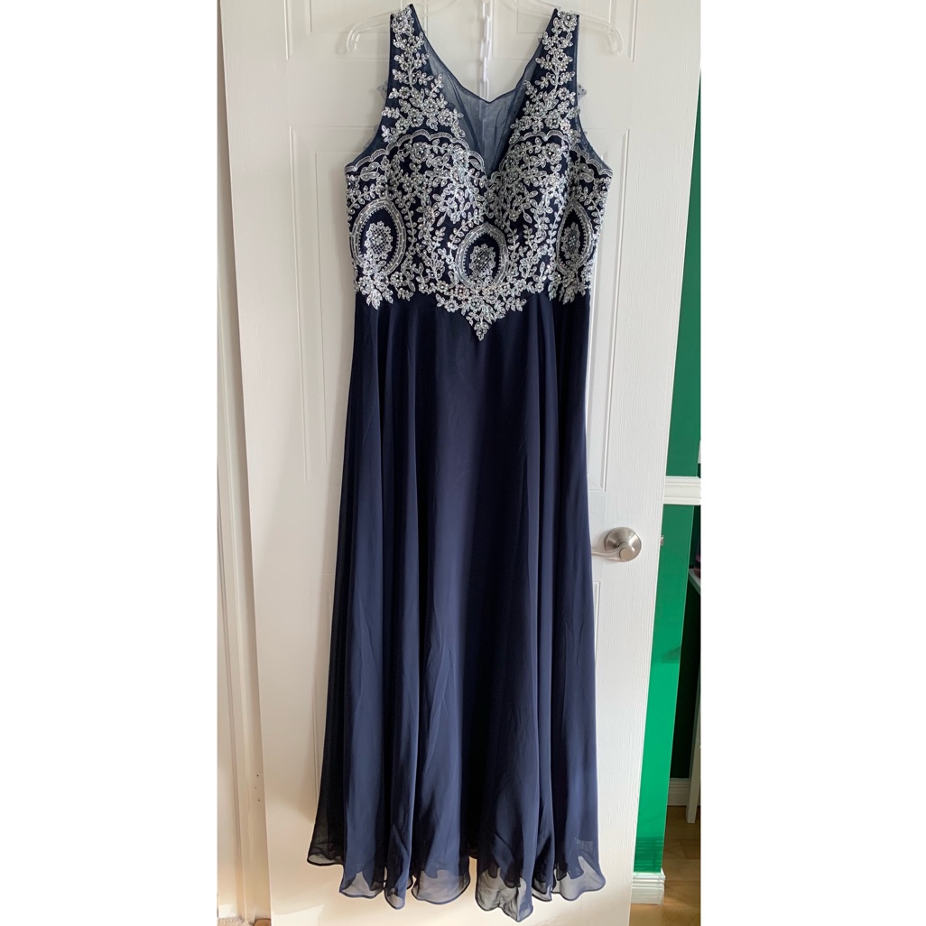 Eva Usa Long Embellished Gown